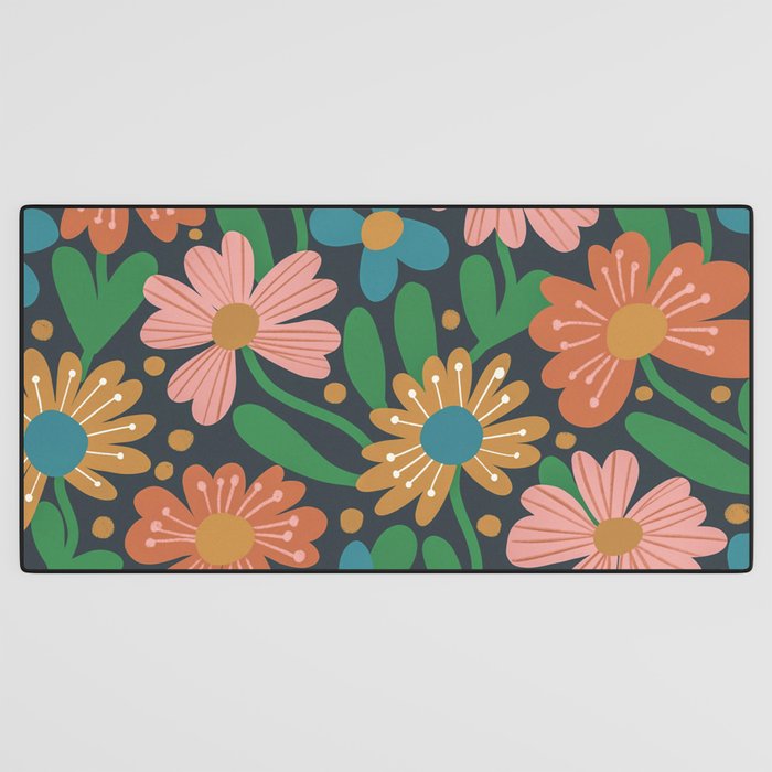 Julia pattern Desk Mat Gallery Image 3