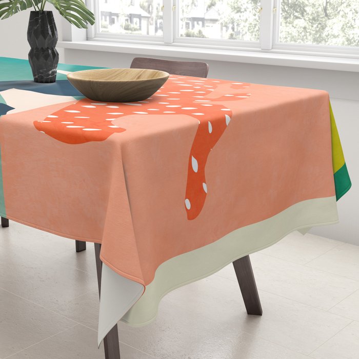 tropical cats Tablecloth Gallery Image 3