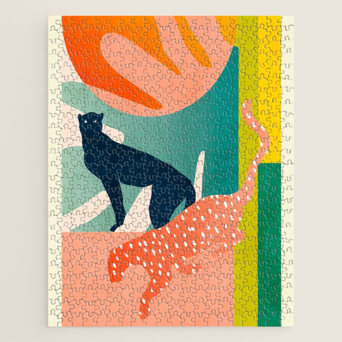 tropical cats Jigsaw Puzzle Gallery Image 1