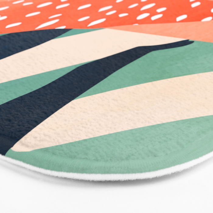 tropical cats Bath Mat Gallery Image 3
