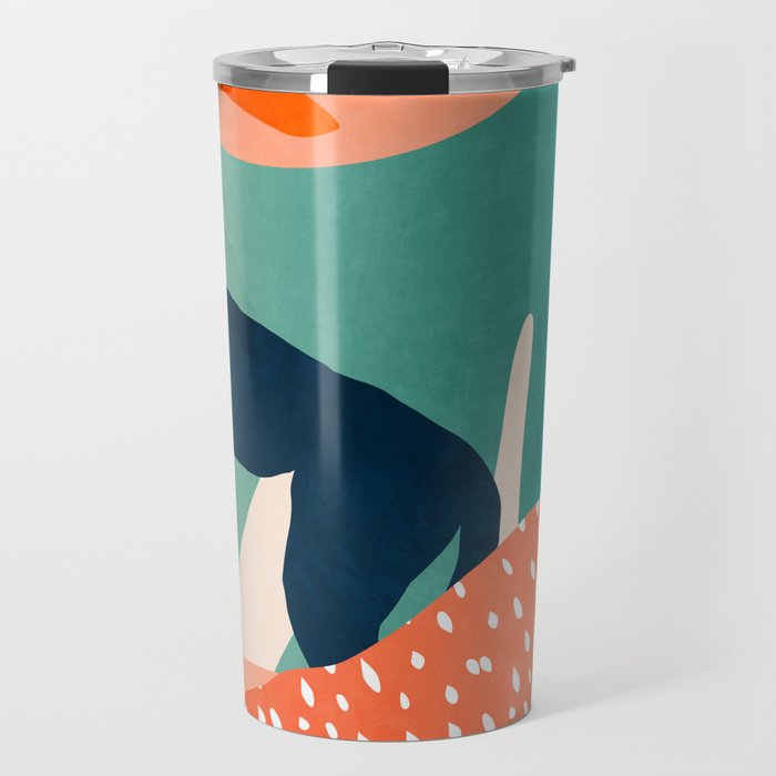 tropical cats Travel Mug Gallery Image 1