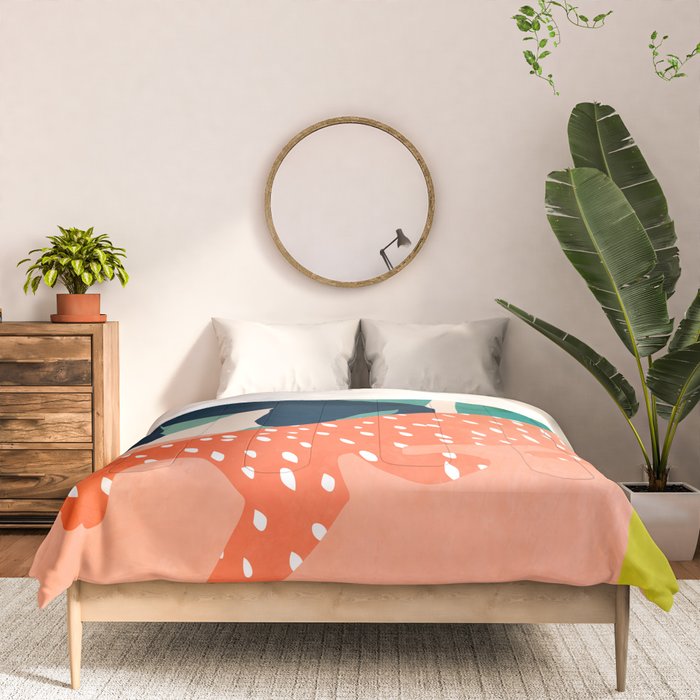 tropical cats Comforter Gallery Image 3