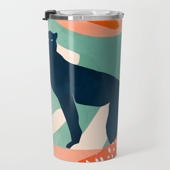 tropical cats Travel Mug Gallery Image 3