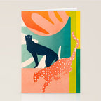 tropical cats Stationery Card Gallery Image 2