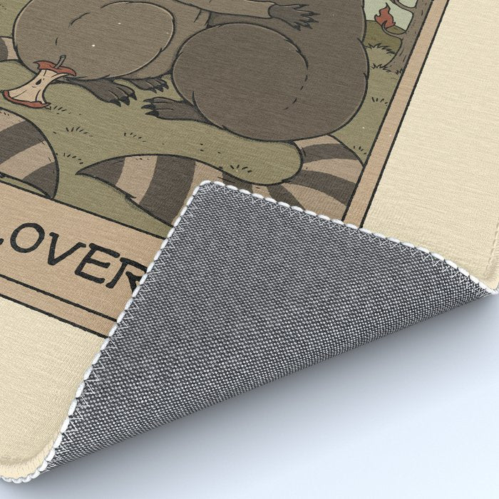 The Lovers - Raccoons Tarot Rug Gallery Image 4