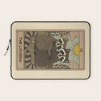 The Lovers - Raccoons Tarot Laptop Sleeve Gallery Image 1
