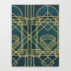 Art Deco Elegant Gatsby Style Notebook Gallery Image 4