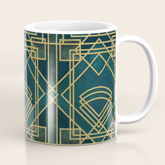 Art Deco Elegant Gatsby Style Coffee Mug Gallery Image 1