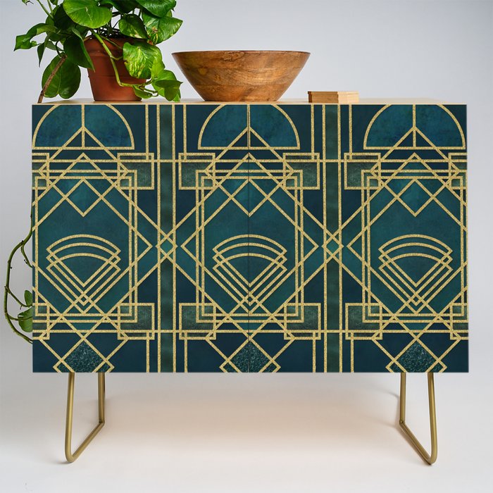 Art Deco Elegant Gatsby Style Credenza Gallery Image 1