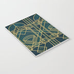 Art Deco Elegant Gatsby Style Notebook Gallery Image 3