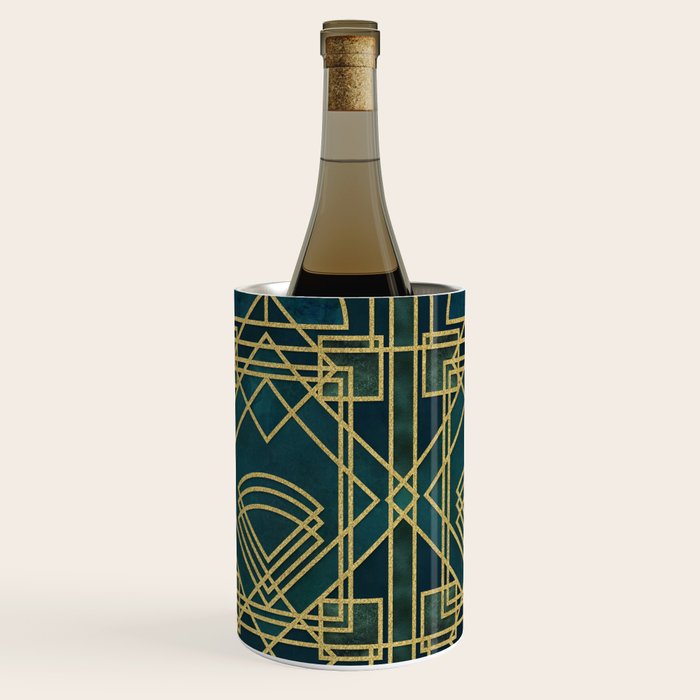 Art Deco Elegant Gatsby Style Wine Chiller Gallery Image 2