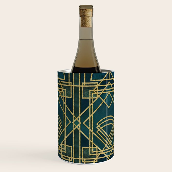 Art Deco Elegant Gatsby Style Wine Chiller Gallery Image 3