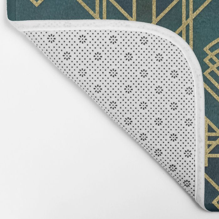 Art Deco Elegant Gatsby Style Bath Mat Gallery Image 2