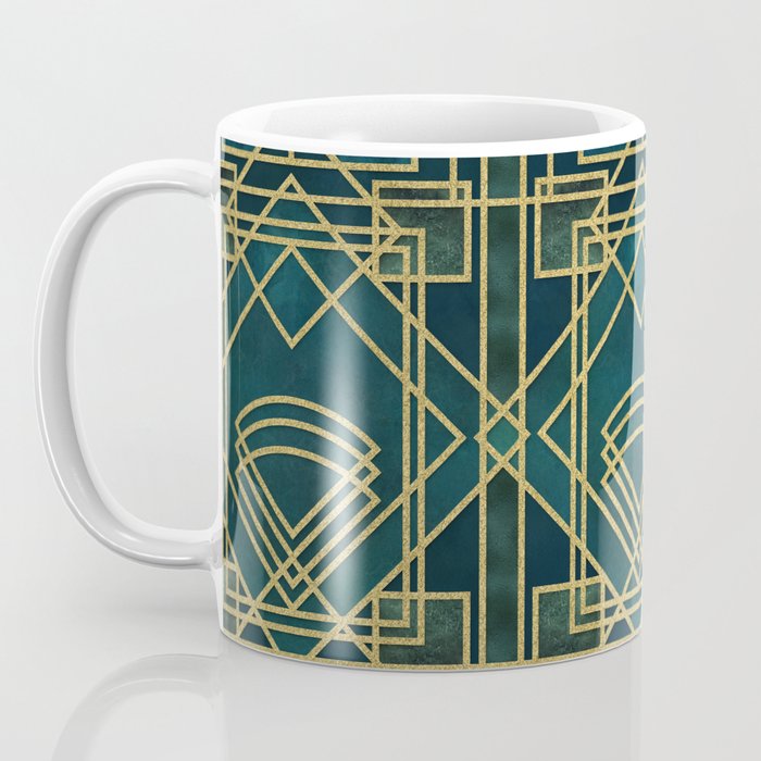 Art Deco Elegant Gatsby Style Coffee Mug Gallery Image 3