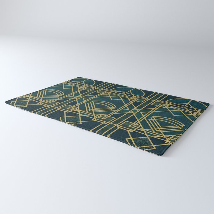 Art Deco Elegant Gatsby Style Rug Gallery Image 3