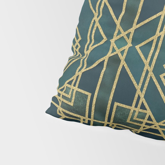 Art Deco Elegant Gatsby Style Pillow Sham Gallery Image 4