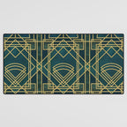 Art Deco Elegant Gatsby Style Desk Mat Gallery Image 3