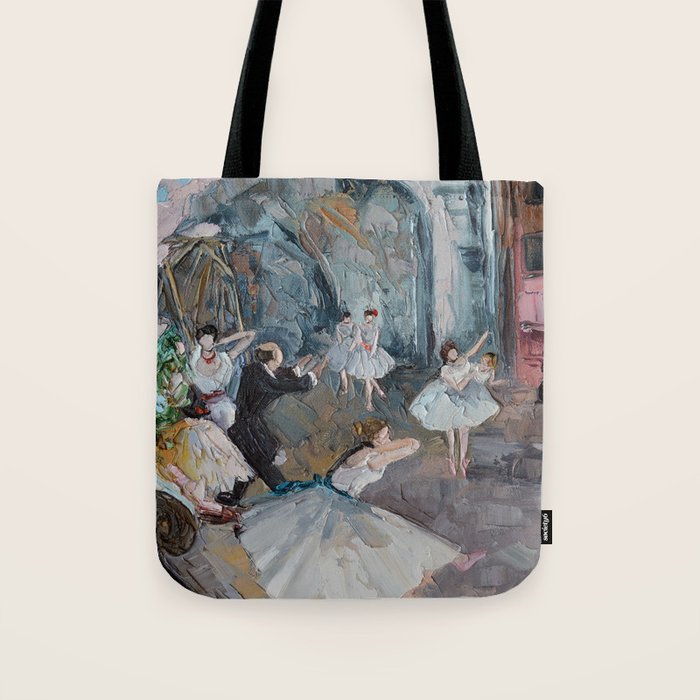 The Rehearsal Onstage Tote Bag Gallery Image 1