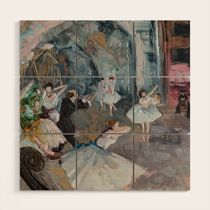 The Rehearsal Onstage Wood Wall Art Gallery Image 1