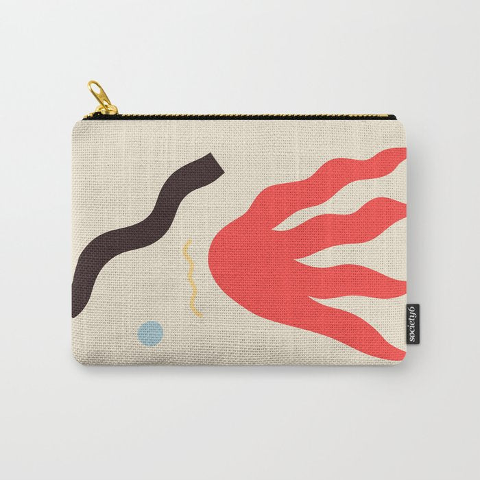 ABSTRACT PORTRAIT OF ANASTASIA Carry All Pouch Gallery Image 1
