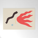 ABSTRACT PORTRAIT OF ANASTASIA Welcome Mat Gallery Image 1