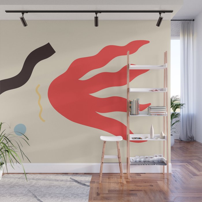ABSTRACT PORTRAIT OF ANASTASIA Wall Mural Gallery Image 1