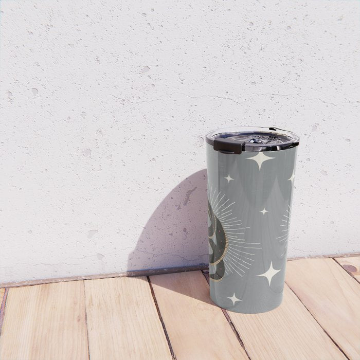 Slither - Gray Travel Mug Gallery Image 4