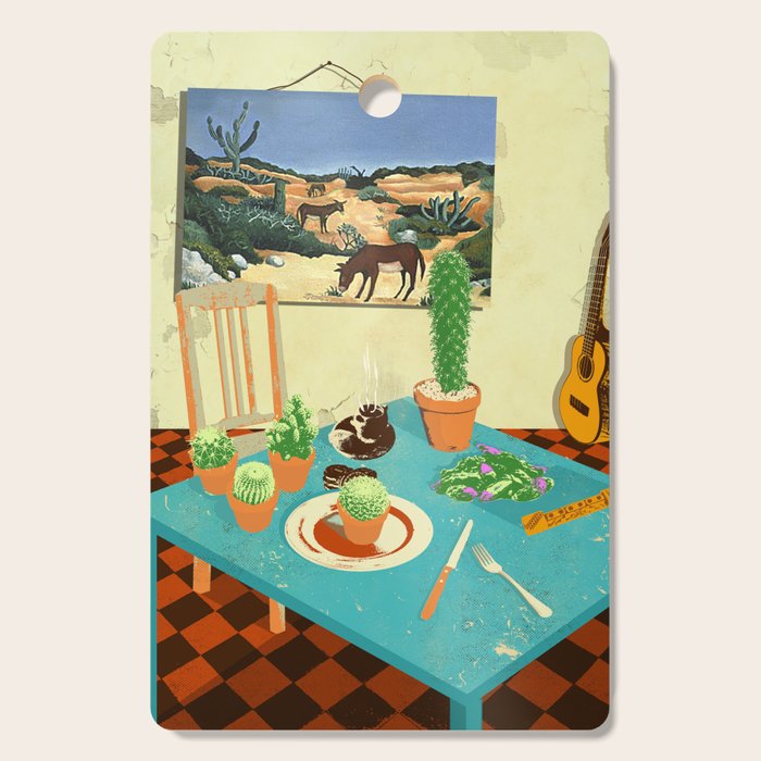 LA MESA DE CACTUS Cutting Board Gallery Image 1