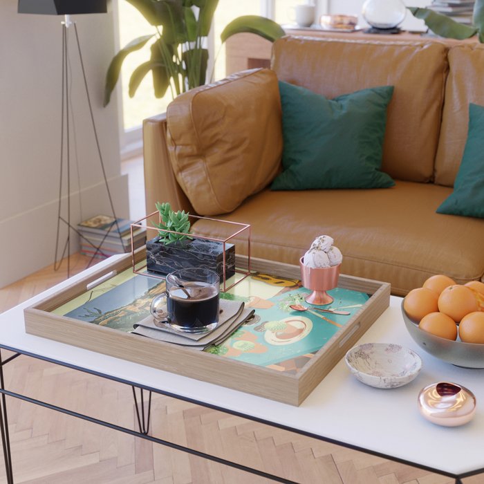 LA MESA DE CACTUS Serving Tray Gallery Image 2