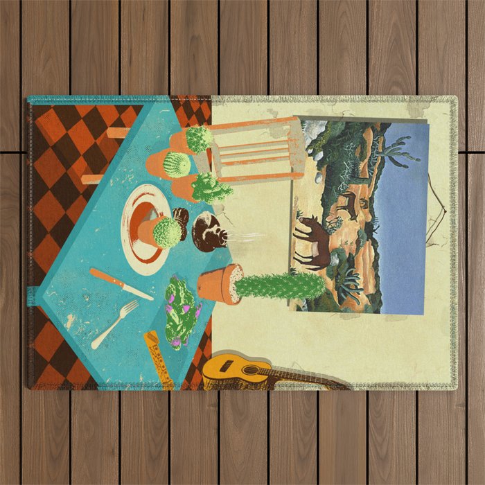 LA MESA DE CACTUS Outdoor Rug Gallery Image 1