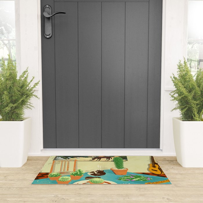 LA MESA DE CACTUS Welcome Mat Gallery Image 3