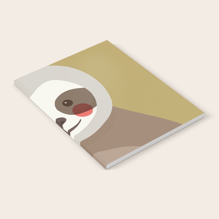 Sloth Animal Portrait Notebook Gallery Image 2
