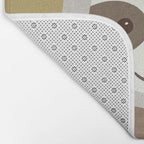 Sloth Animal Portrait Bath Mat Gallery Image 2