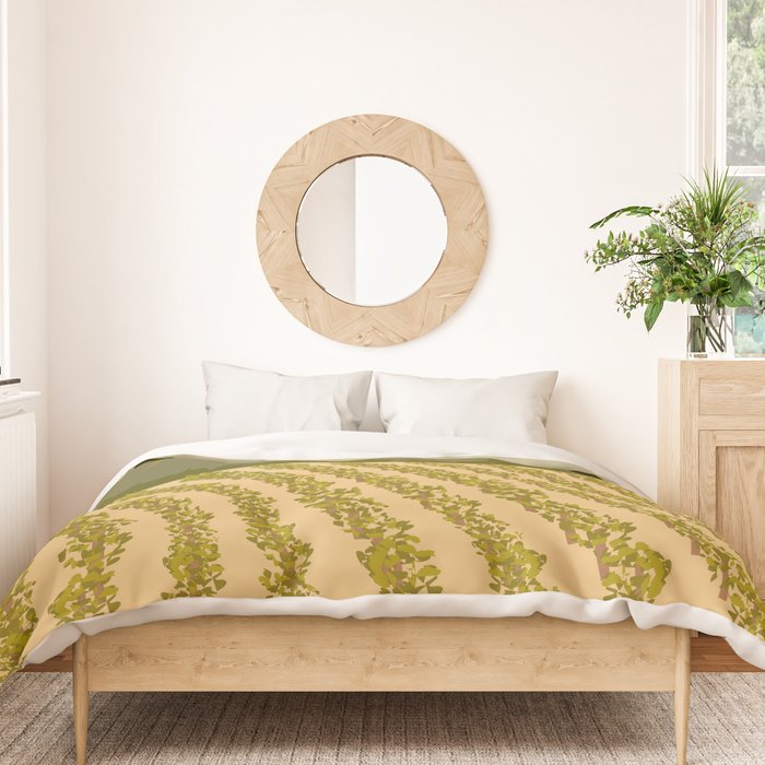 Santa Rosa, California Vineyard Duvet Cover Gallery Image 3