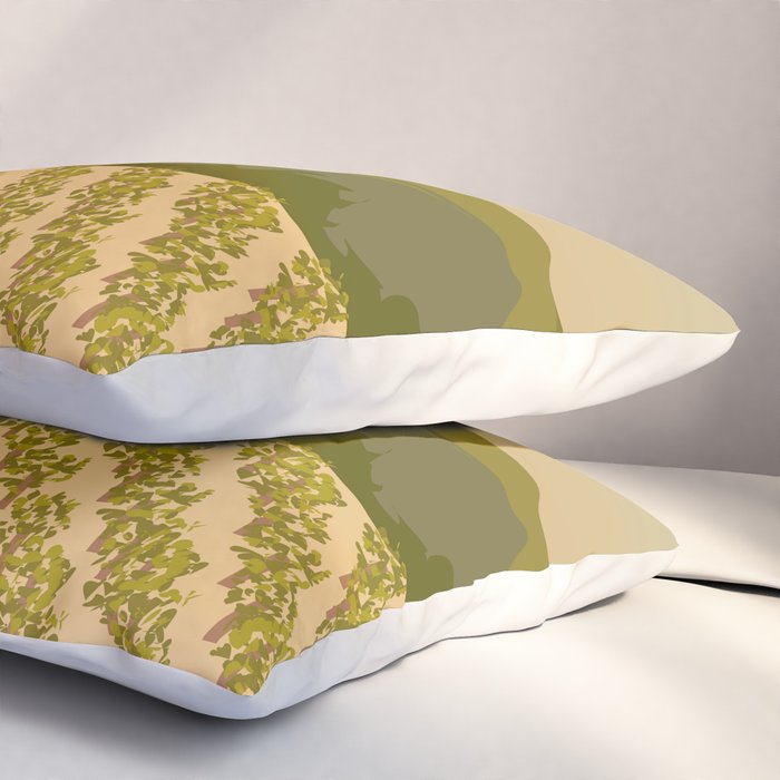 Santa Rosa, California Vineyard Pillow Sham Gallery Image 3