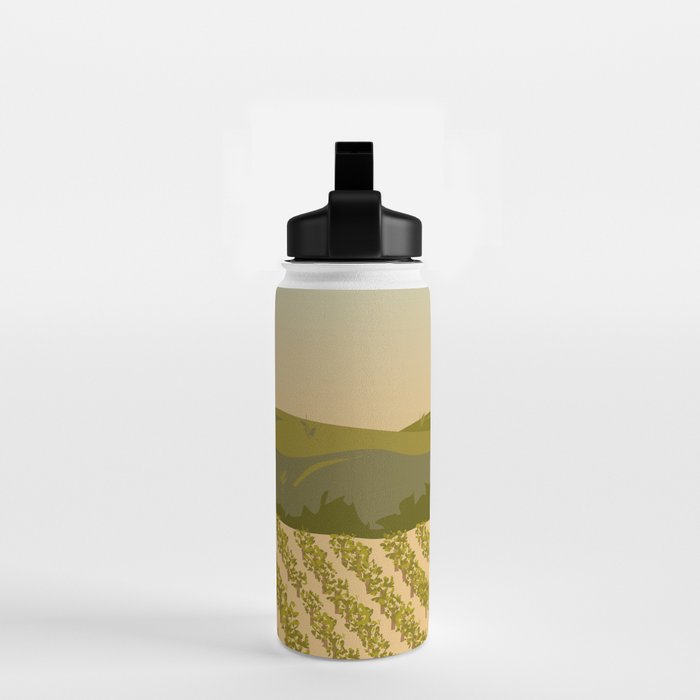 Santa Rosa, California Vineyard Water Bottle Gallery Image 2