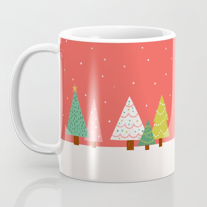 Holly Jolly Trees Coffee Mug Gallery Image 3