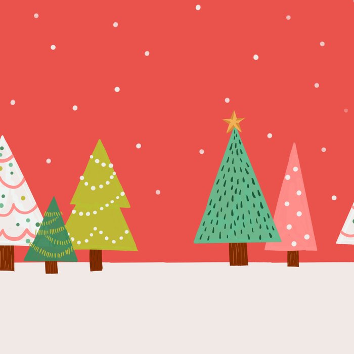 Holly Jolly Trees Coffee Mug Gallery Image 2