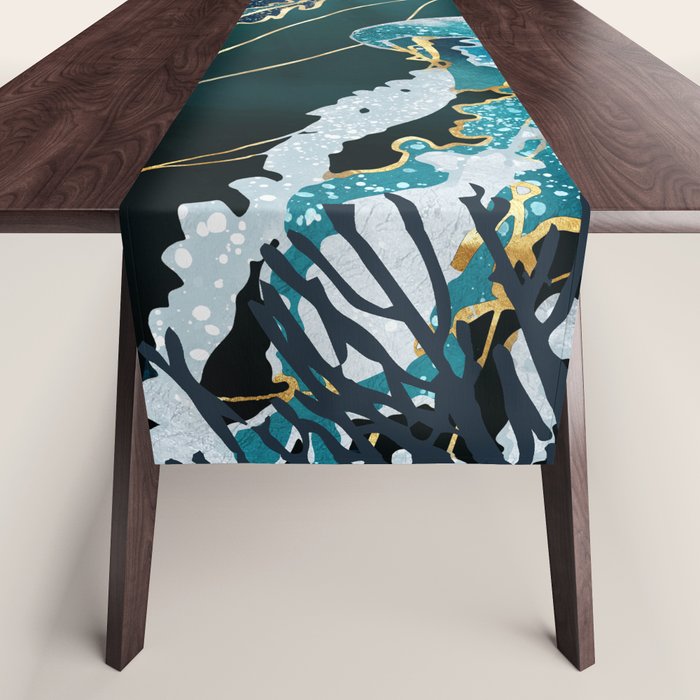 Metallic Jellyfish V Table Runner Gallery Image 1