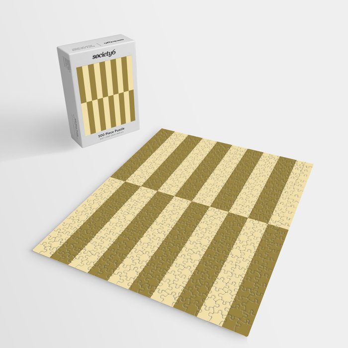 Strippy - Butter and Olive Jigsaw Puzzle Gallery Image 2