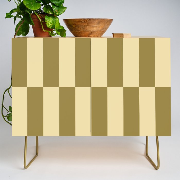 Strippy - Butter and Olive Credenza Gallery Image 1