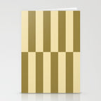 Strippy - Butter and Olive Stationery Card Gallery Image 2