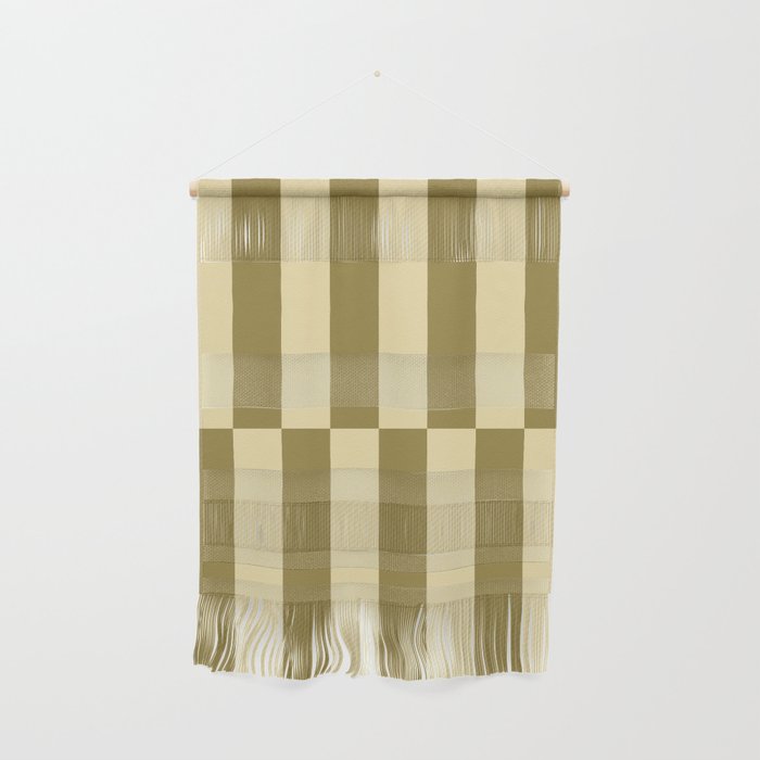 Strippy - Butter and Olive Wall Hanging Gallery Image 1