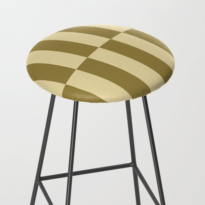 Strippy - Butter and Olive Stool Gallery Image 2