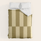 Strippy - Butter and Olive Comforter Gallery Image 6