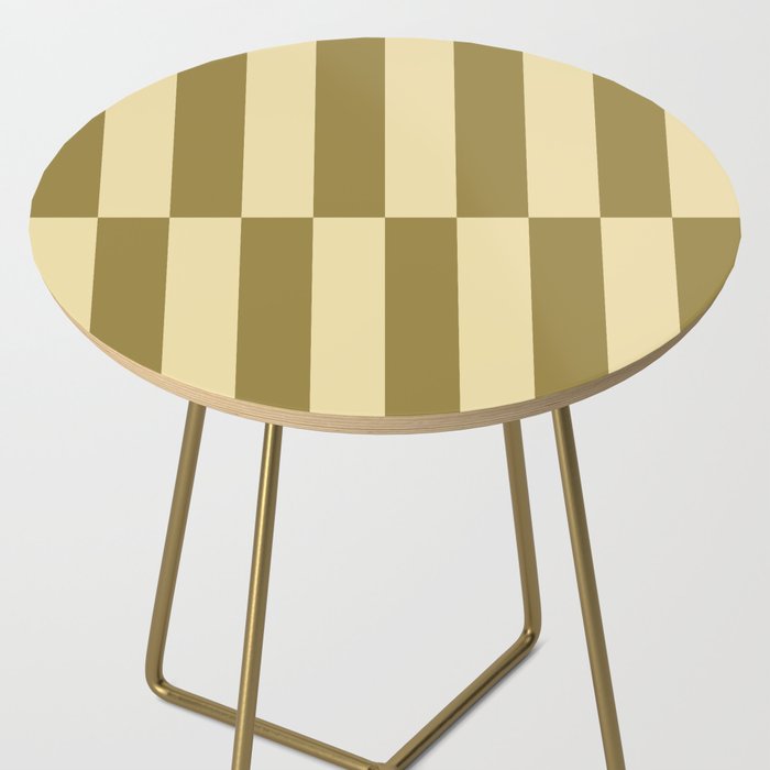Strippy - Butter and Olive Side Table Gallery Image 2