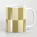 Strippy - Butter and Olive Coffee Mug Gallery Image 1