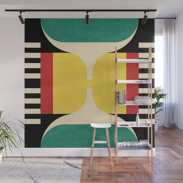 Time Glass Wall Mural Gallery Image 1
