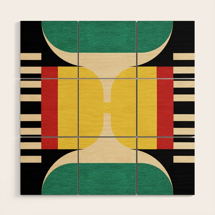 Time Glass Wood Wall Art Gallery Image 1
