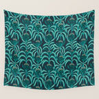 MAISEY TEAL Wall Tapestry Gallery Image 4